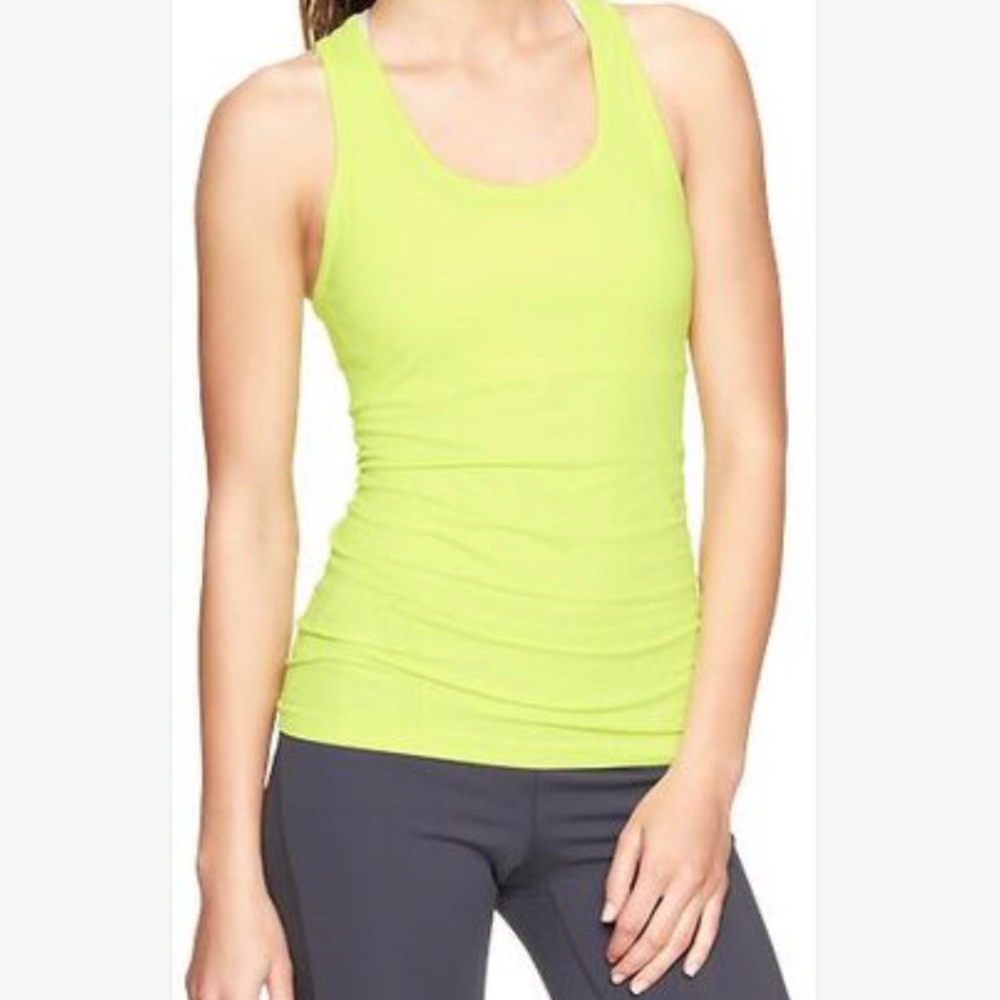 Gap GF girl double tank top lemon tonic ne sizeXXL